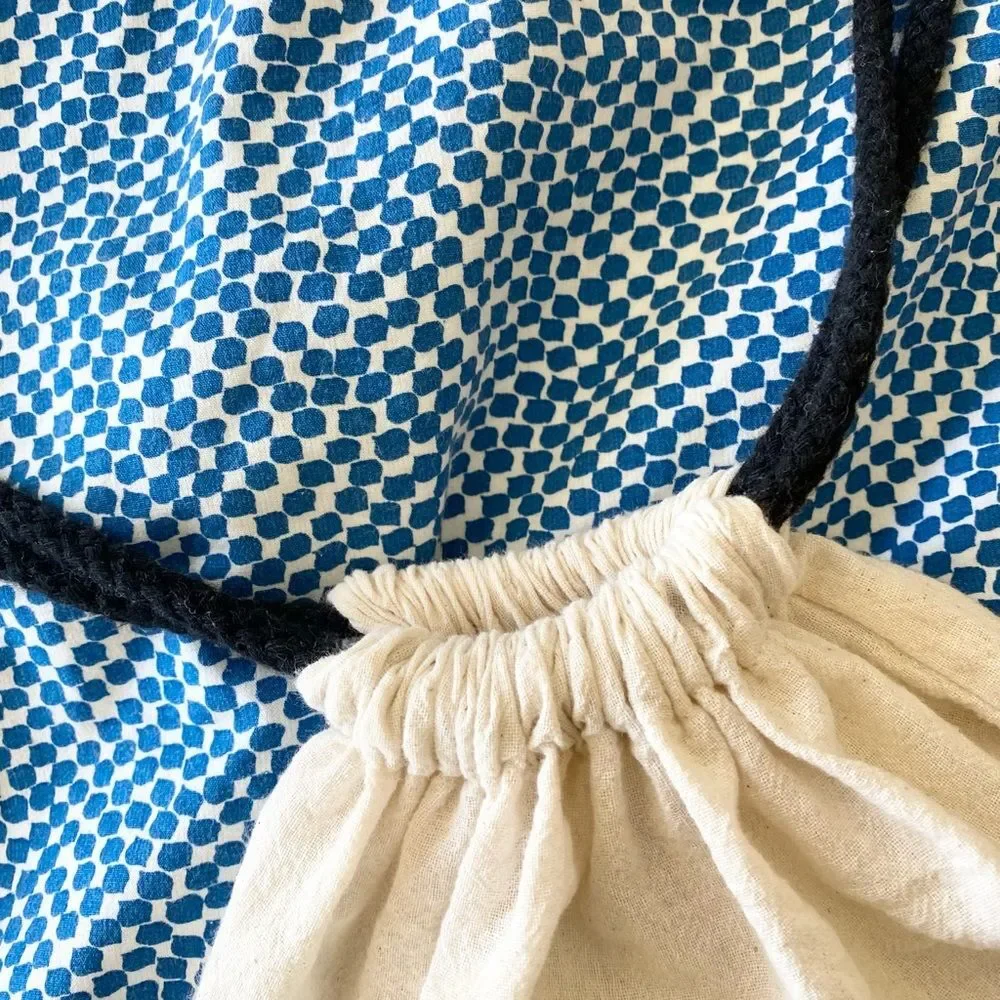 O Pioneers Natural Cotton Drawstring Tote Bag